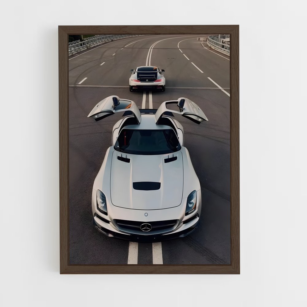 Poster Sls amg élégant – affiche Mercedes (vue 5)